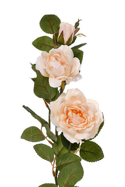 28" Rose Spray Cream