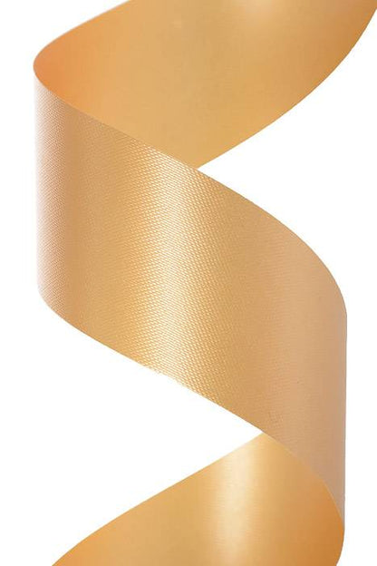 1-7/16 X 100yds Flora-satin Gold