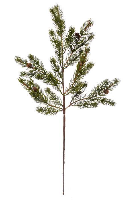 34" Just Cut Pine Spruce Spray (Green)