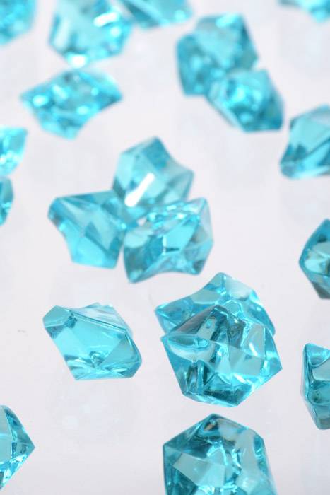 Large Acrylic Cube Aqua Pkg/1lb