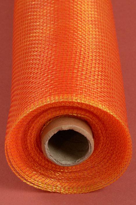 21" X 10yds Polyproplene Plastic Mesh Red/gold