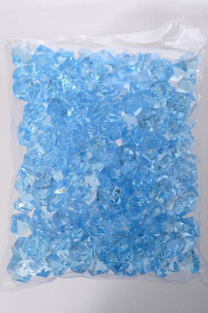 Large Acrylic Cube Light Blue Pkg/1lb