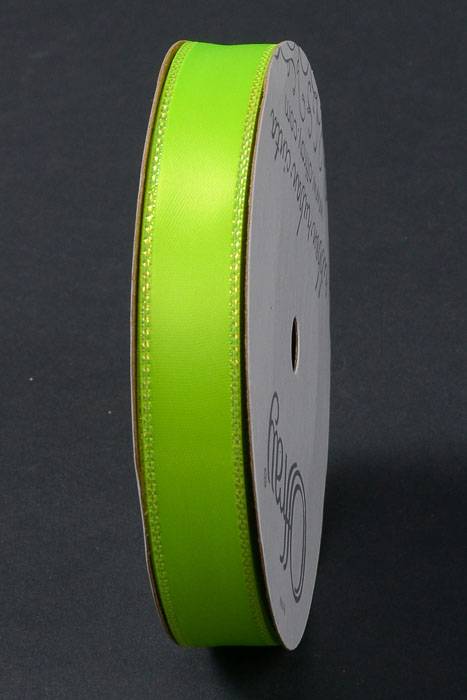 5/8" X 25yds Olivia Ribbon Neon Green