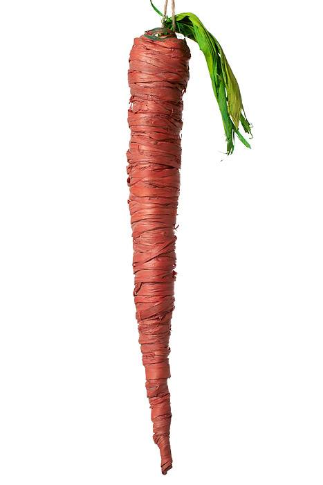 20" Cornhusk Carrot Orange