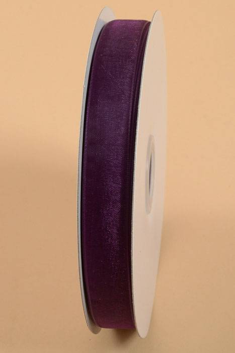 Organdy Ribbon Plum