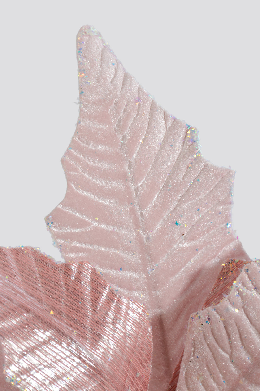 26" X 13" Poinsettia Stem Pink