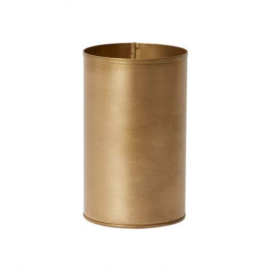 4.5" x 7.25" Bryant Vase Gold