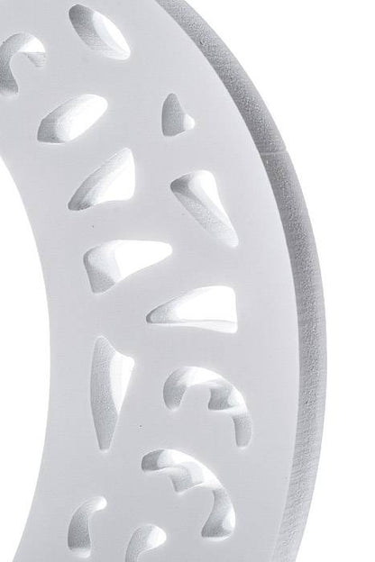 19.25" Carved Number "2" White