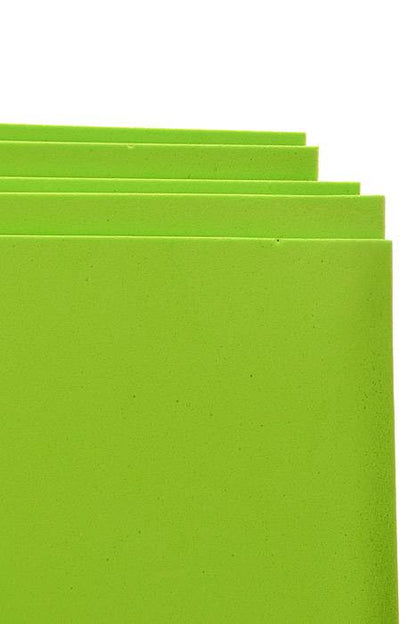 16 X 24" Eva Foam Large Sheets Apple Green Pkg/5