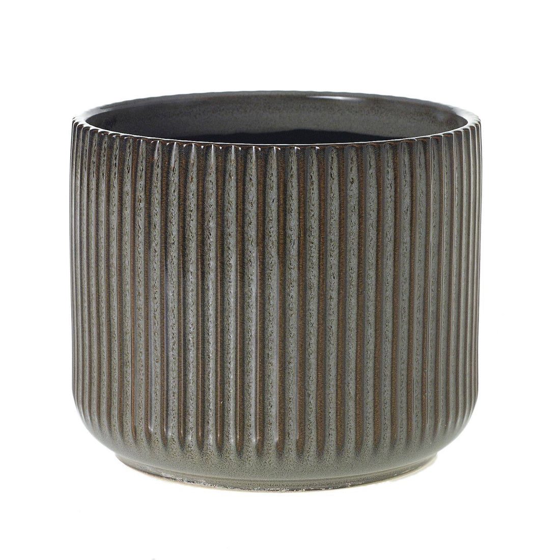6.75"x 5.75" Habitat Pot Grey