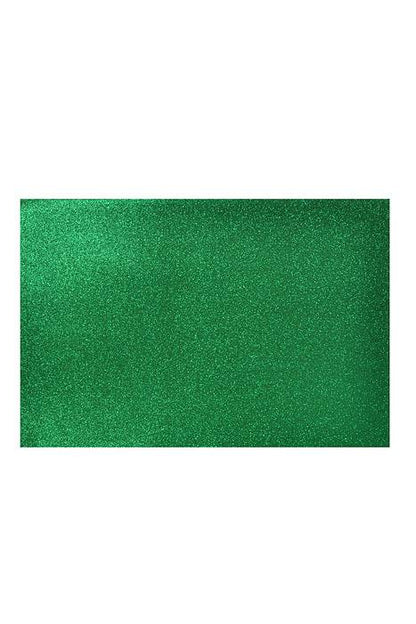 16 X 24" Eva Glitter Foam Large Sheets Green Pkg/5