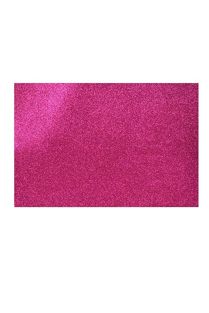 16 X 24" Eva Glitter Foam Large Sheets Fuchsia Pkg/5
