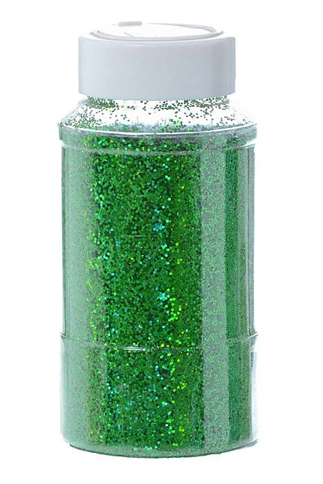 16oz X 0.035" Lazer Glitter Green