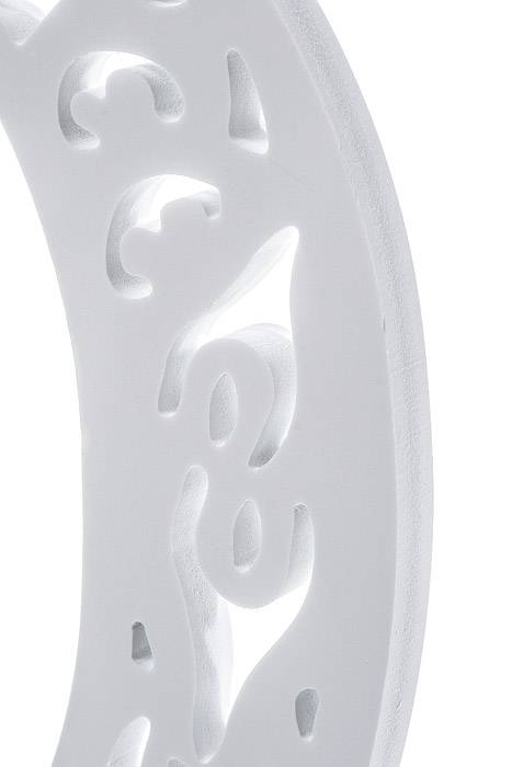 19.5" Carved Number "5" White