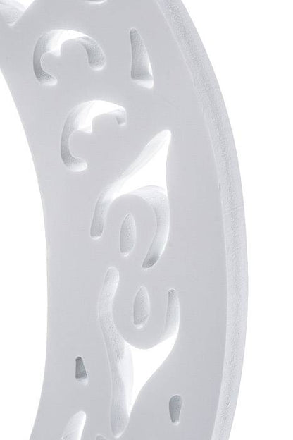 19.5" Carved Number "5" White