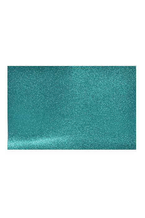 16 X 24" Eva Glitter Foam Large Sheets Teal Pkg/5