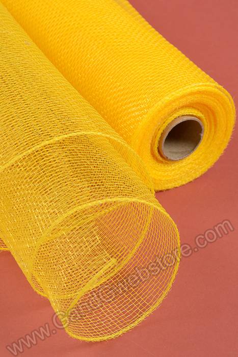 21" X 10yds Polyproplene Plastic Mesh Yellow/gold
