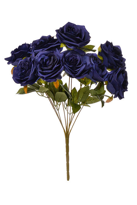 16" Rose Bush Royal Blue