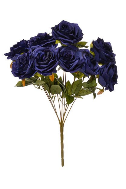 16" Rose Bush Royal Blue