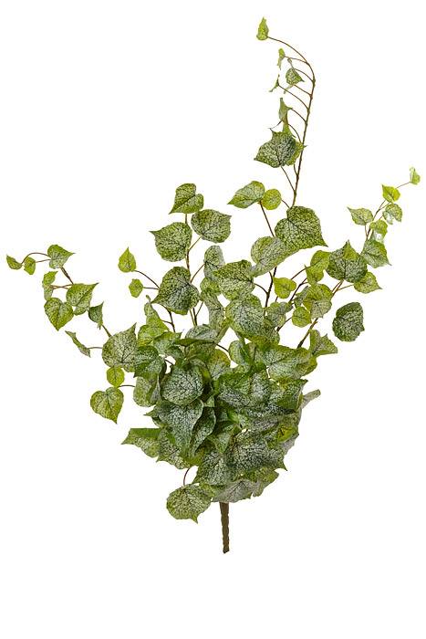 28&quot; Cotton Wood Hanger Frosted Green