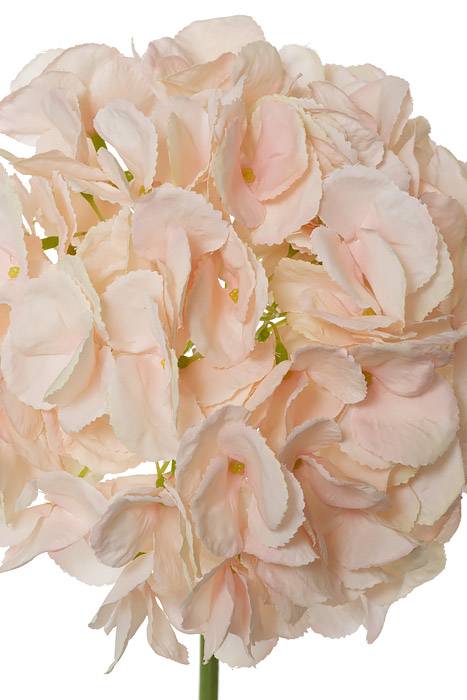 19" Silk Hydrangea Spray (Soft Pink)