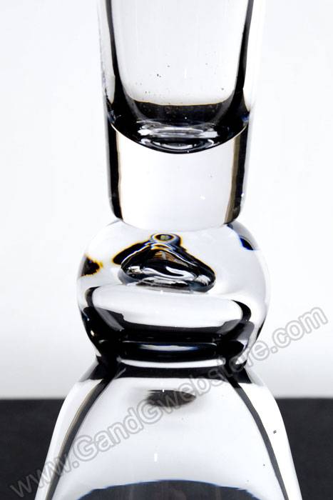 10" X 32" Clarinet Glass Vase Clear