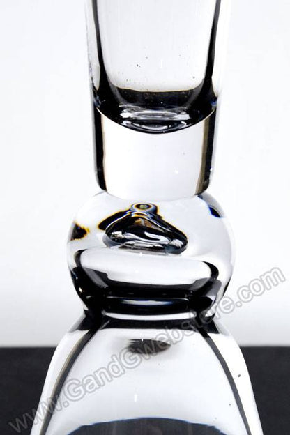 10" X 32" Clarinet Glass Vase Clear
