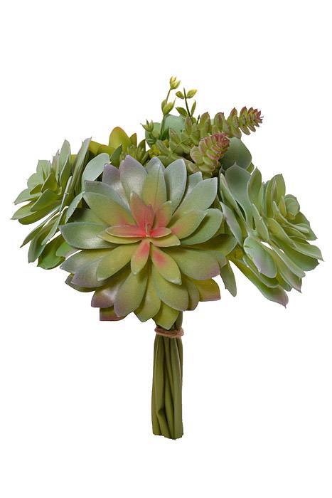 12" Succulent Bundle Green