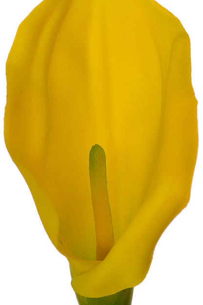 25" Calla Lily Spray Yellow