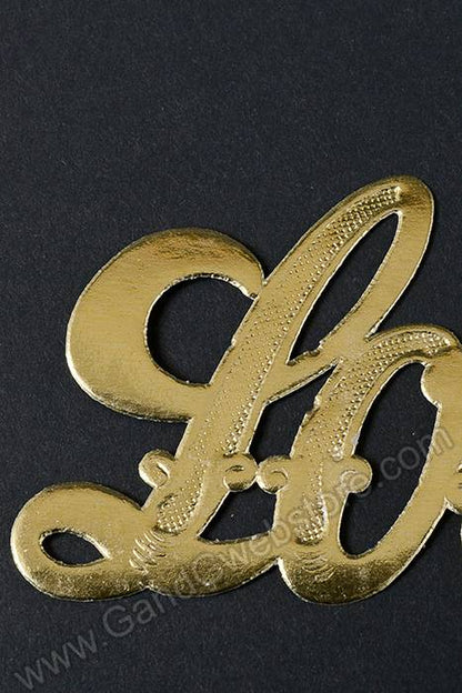 1.75" Large Paper "local" Gold Pkg/10