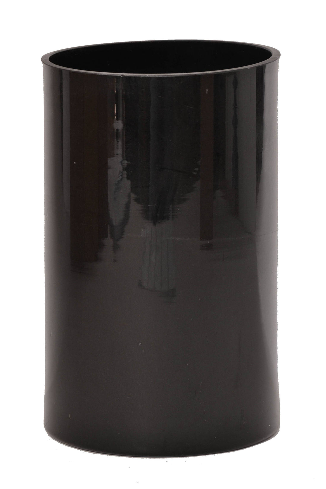 5" X 8" Cylinder Vase Black