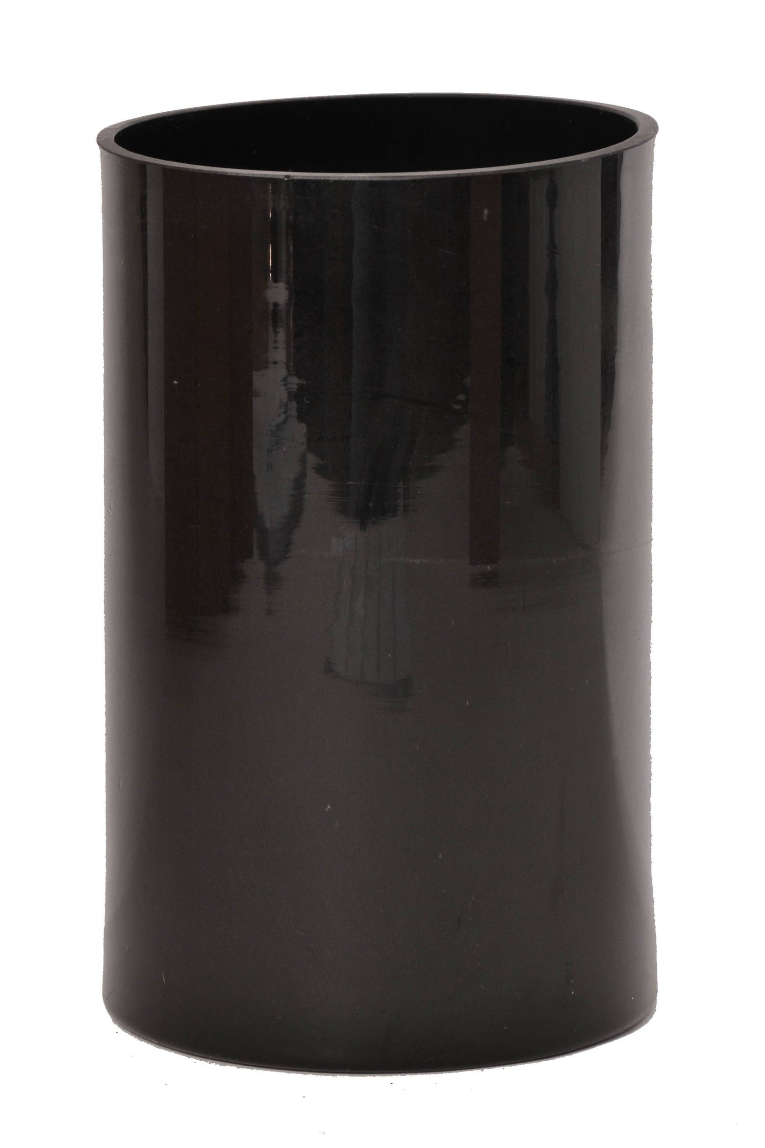 5" X 8" Cylinder Vase Black