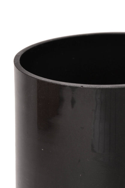5" X 8" Cylinder Vase Black