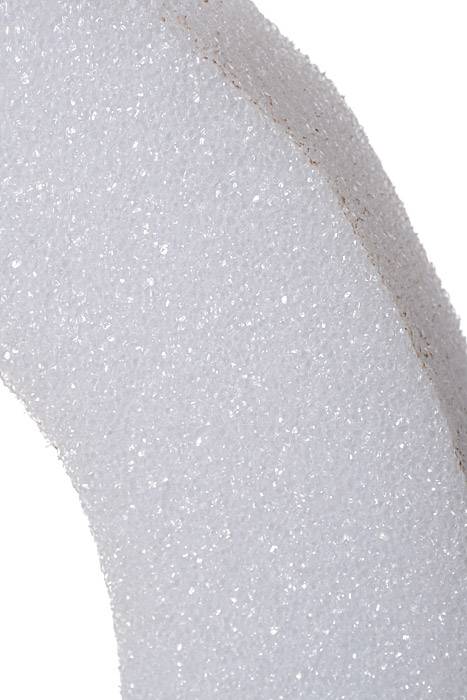 24&quot; X 2&quot; Styrofoam Open Heart White