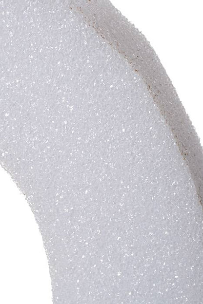 24&quot; X 2&quot; Styrofoam Open Heart White