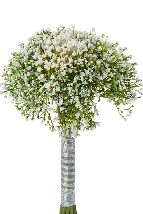 10&quot; Gypsophila Bouquet White