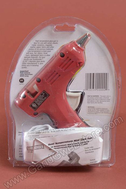 5.5" Mini Hot Glue Gun Red