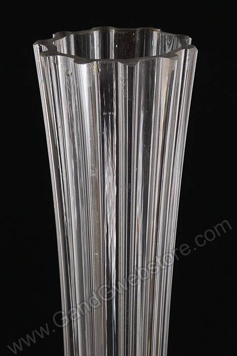 4.5" X 2" X 24" Glass Vase Clear