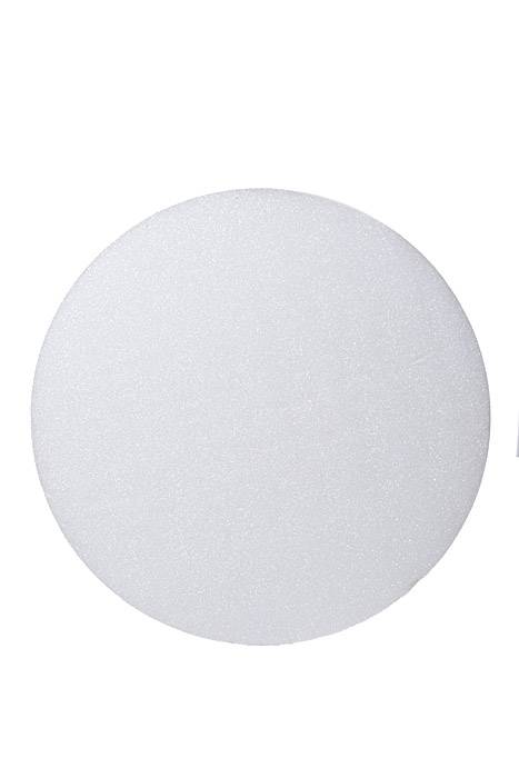 24" X 1.5" Styrofoam Disc White