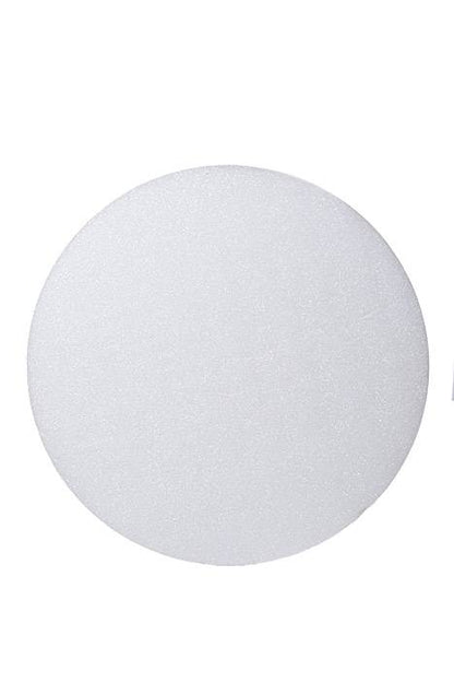 24" X 1.5" Styrofoam Disc White