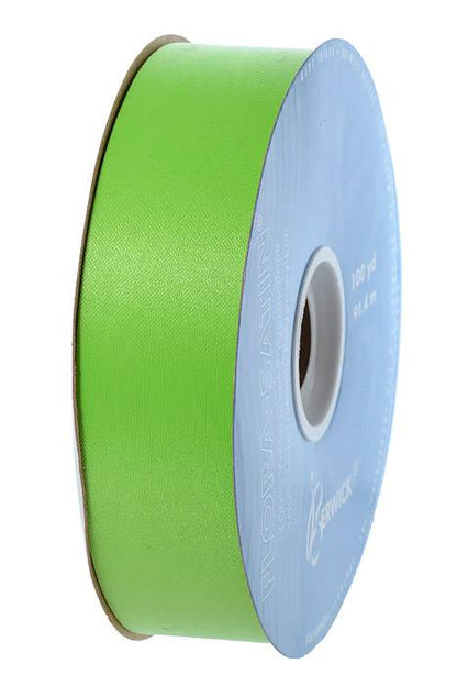 1-7/16 X 100yds Flora-satin Citrus