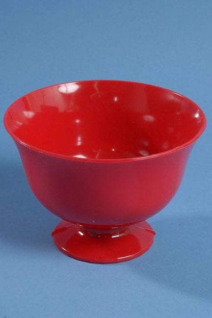 7.25" X 5.25" Plastic Fruit Bowl Red