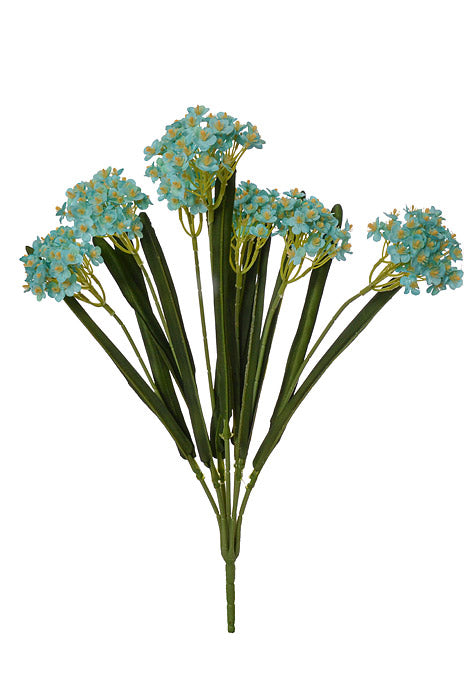 24" Silk Rose Myrtle Bush Aqua