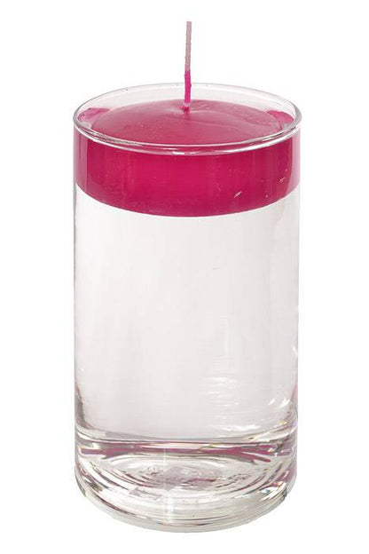 3" Disc Floating Candle Berry
