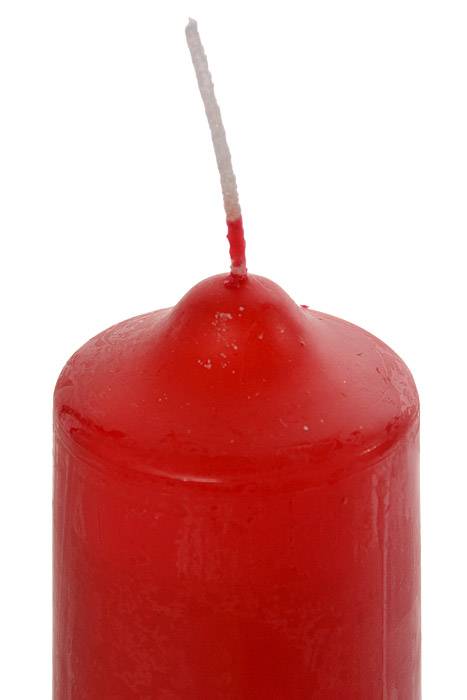 2" X 6" Patrician Pillar Red