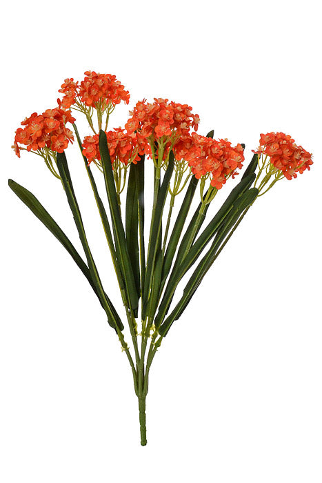 24" Silk Rose Myrtle Bush Orange