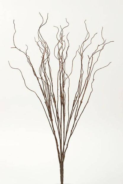 31" Plastic Twig Bush Brown