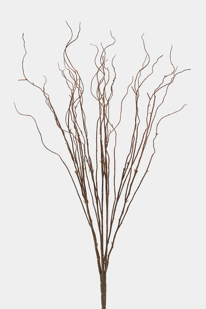31" Plastic Twig Bush Brown