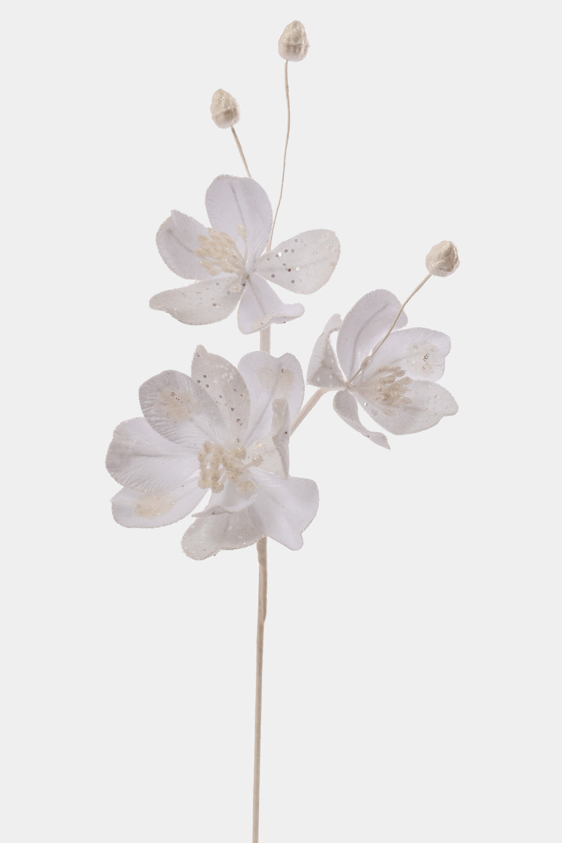 23.5" Saucer Magnolia Spray White