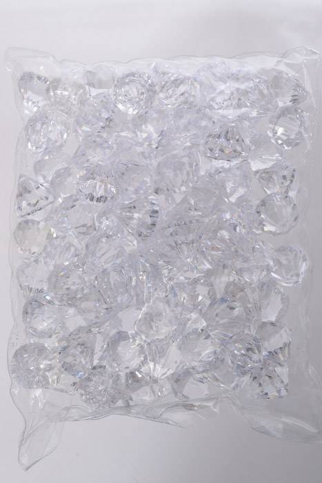 0.75" Acrylic Drop Clear Pkg/1lb